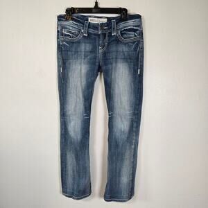 BKE Denim Sabrina Jeans Women's 28R Rosedale Bootcut Stretch Festival Cowgirl